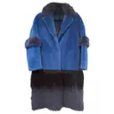 Shearling coat Bottega Veneta
