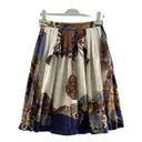 Silk mid-length skirt American Vintage