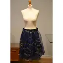 Silk mid-length skirt Armani Collezioni