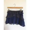 Buy Claudie Pierlot Silk mini skirt online