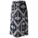 Silk mid-length skirt Hermès