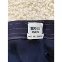 Silk straight pants Hermès