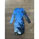 Buy Roberto Cavalli Silk mid-length dress online
