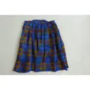 Buy Sofie D'Hoore Silk mid-length skirt online