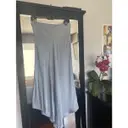 Buy Anine Bing Spring Summer 2019 silk mid-length skirt online