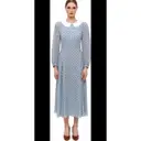 Silk mid-length dress Ulyana Sergeenko