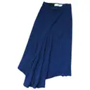 Silk mid-length skirt Victoria Beckham