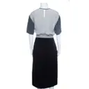 Buy Victoria, Victoria Beckham Silk mid-length dress online