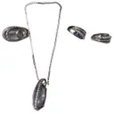 Silver jewellery set Ted Lapidus