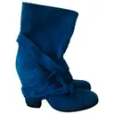 Blue Suede Boots Marc Jacobs
