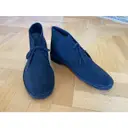 Clarks Blue Suede Boots for sale