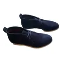 Blue Suede Boots Loro Piana