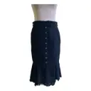 Tweed mid-length skirt Nina Ricci