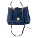 Velvet handbag Coccinelle