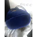 GG Marmont Chain Bucket velvet crossbody bag Gucci