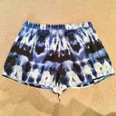 Michael Kors Blue Viscose Shorts for sale