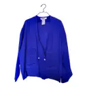 Blue Viscose Jacket Sonia Rykiel