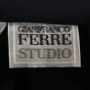 Wool straight pants Gianfranco Ferré