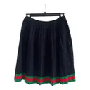 Wool mid-length skirt Gucci