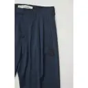 Wool trousers Off-White