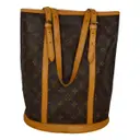 Bucket cloth handbag Louis Vuitton