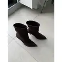 Cloth ankle boots Charles Jourdan