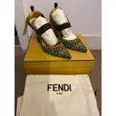 Buy Fendi Colibri cloth sandal online