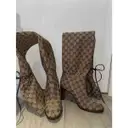 Buy Gucci Cloth riding boots online - Vintage