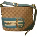 Brown Cloth Handbag Gucci