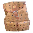 Heritage Drawstring leather backpack MCM