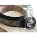 Buy Gucci Interlocking Buckle cloth belt online