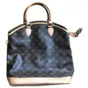Lockit Vertical cloth handbag Louis Vuitton