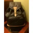 Louis Vuitton Montsouris cloth backpack for sale