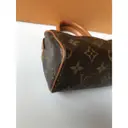 Nano Speedy / Mini HL cloth handbag Louis Vuitton - Vintage