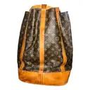 Randonnée cloth backpack Louis Vuitton - Vintage