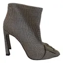 Cloth ankle boots Roger Vivier