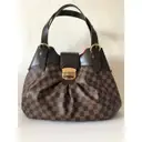 Louis Vuitton Sistina cloth handbag for sale