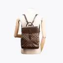 Soho cloth backpack Louis Vuitton - Vintage