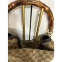 Vintage Bamboo Hobo cloth handbag Gucci