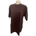 Brown Cotton T-shirt Avirex