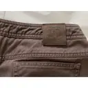 Brown Cotton Jeans Chanel - Vintage