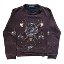 Brown Cotton Knitwear & Sweatshirt Dolce & Gabbana