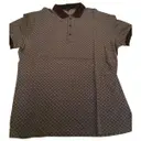 Brown Cotton Polo shirt Gucci