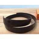 Cuir seul / Leather Strap crocodile belt Hermès