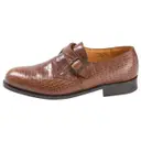 Brown Exotic leathers Lace ups JM Weston