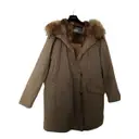 Brown Fur Coat Yves Salomon