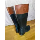Leather riding boots Aigner