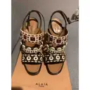 Buy Alaïa Leather sandals online