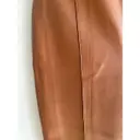 Leather trousers Alexandre Vauthier
