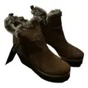 Leather ankle boots Alpe